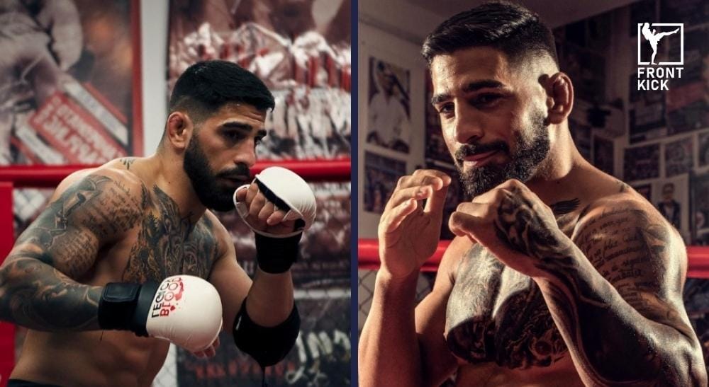 Ilia Topuria boxning Frontkick.online