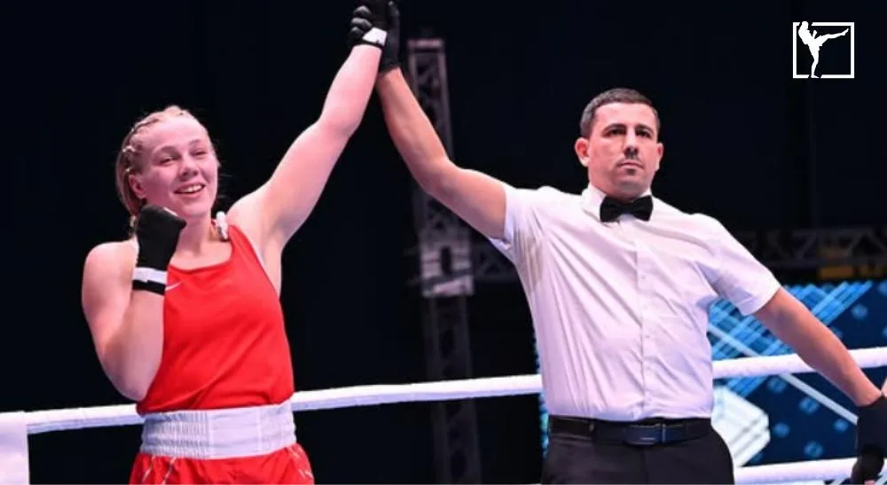 Sunniva Hofstad boxing Frontkick.online