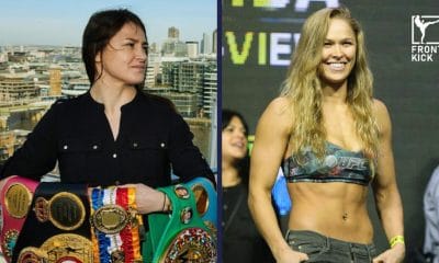 Taylor vs Rousey boxning Frontkick.online