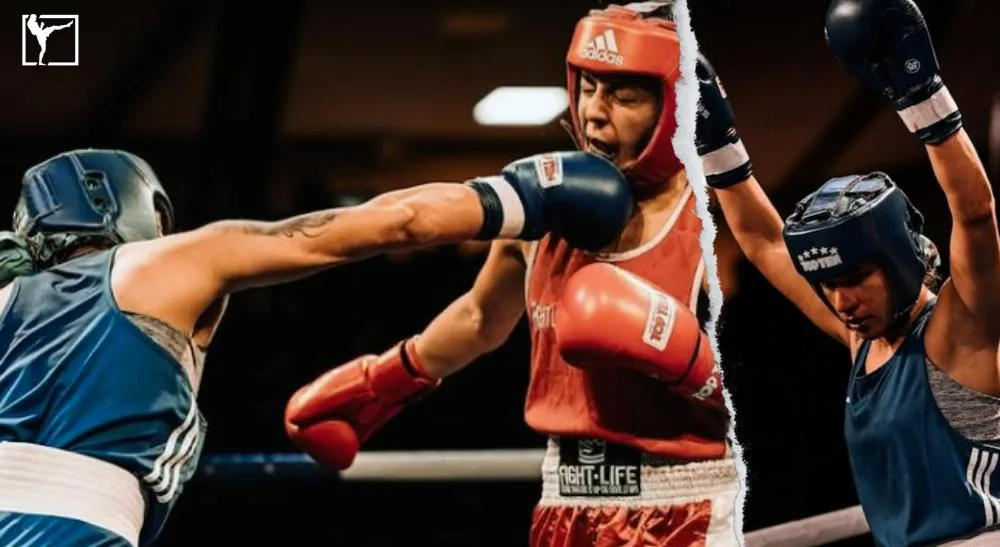 Berevan Hassan Svensk boxning Frontkick