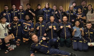 Nordiska MMA-mästerskapen Frontkick Jörgen Hamberg