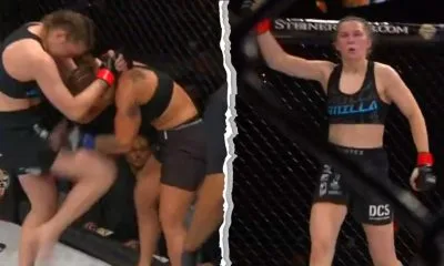 Smilla Sundell Tuff-n-uff 151 MMA debut frontkick