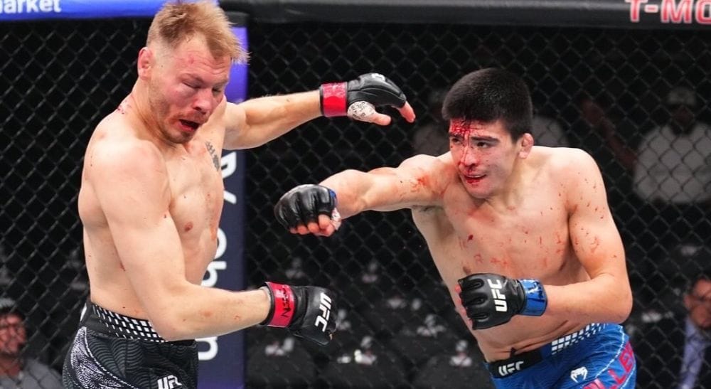 UFC 324 Ty Miller avslutar Adam Fugitt på underkortet