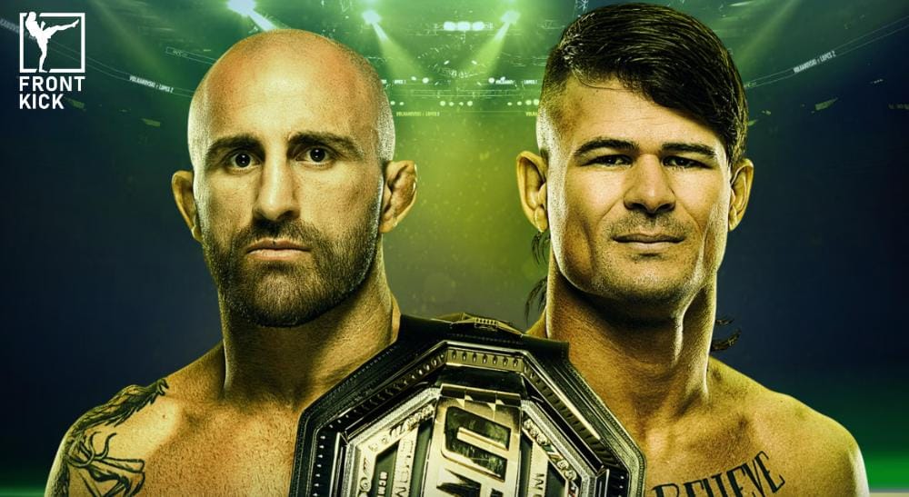 UFC 325 matchkort Frontkick.online