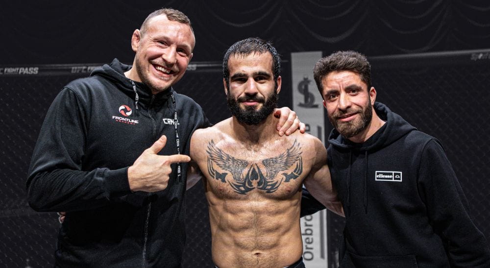Asad Temor FCR 27 MMA Frontkick Jack Hermansson