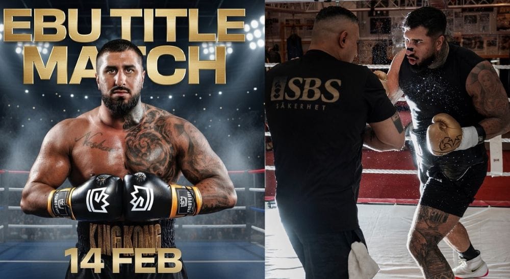 Pezhman Seifkhani boxning EBU