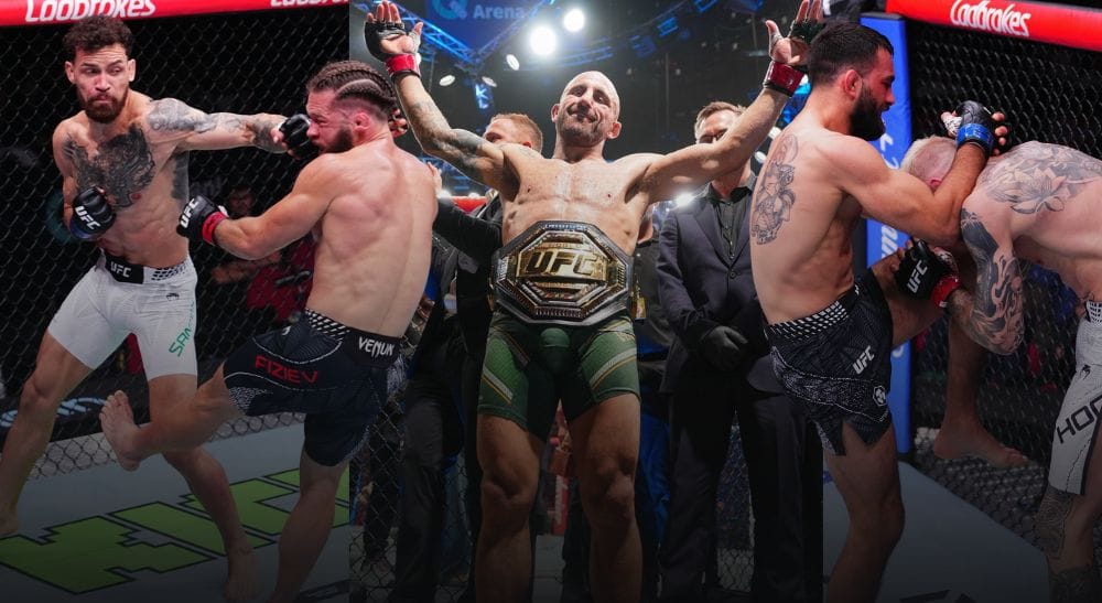 UFC 325 Alexander Volkanovski Mauricio Ruffy Dan Hooker