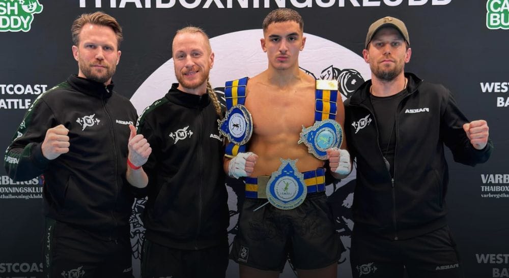 Zakaria Bellamkadam muay thai frontkick tullinge