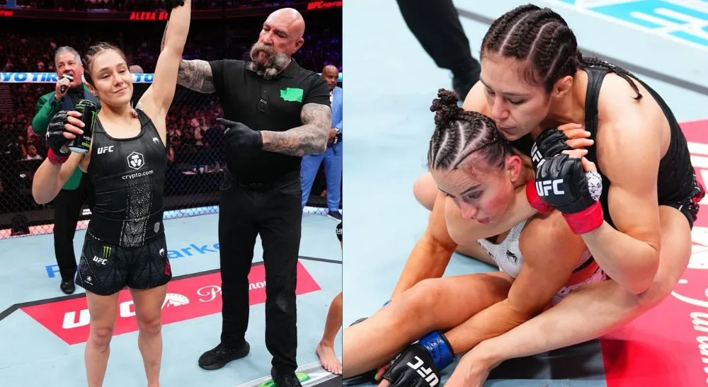 Alexa Grasso Maycee Barber UFC Seattle