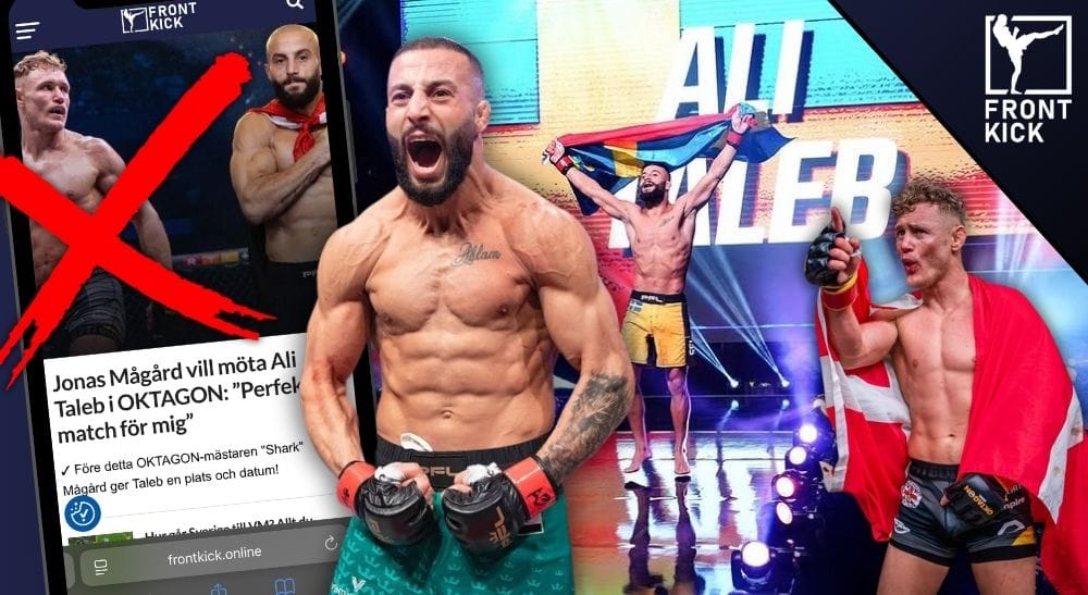 Ali Taleb UFC PFL Jonas Magard OKTAGON MMA Frontkick.online