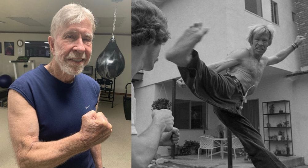 Chuck Norris Frontkick