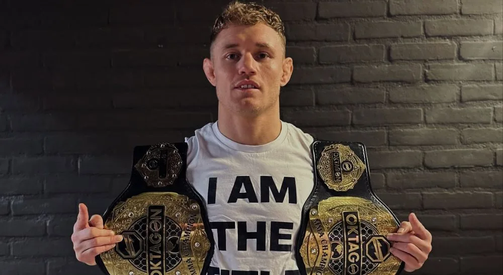 Jonas Mågård OKTAGON MMA Ali Taleb 2