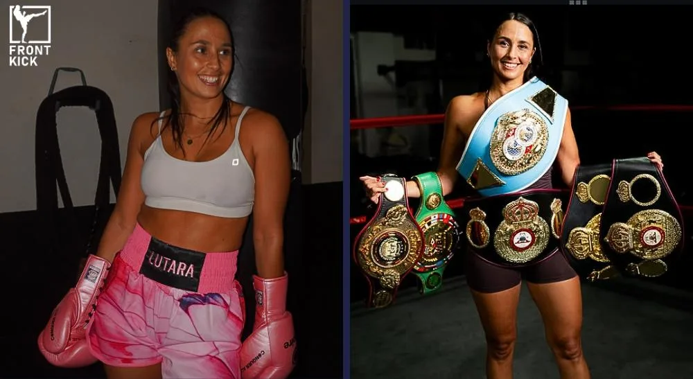 Linn Sandström boxning Frontkick.online