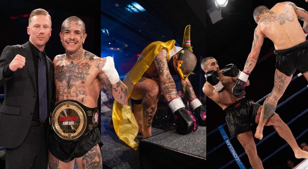 Nico Sanabria Muay thai for Life MMA Frontkick MTFL