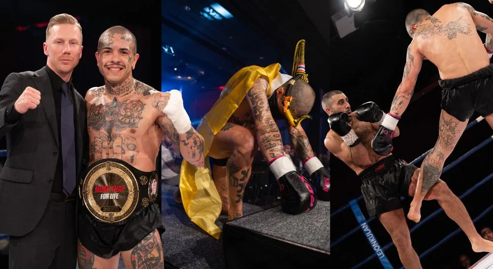 Nico Sanabria Muay thai for Life MMA Frontkick MTFL