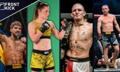 OKTAGON 87 Svensk MMA Liam Pitts Josefine Knutsson Zebaztian Kadestam Samuel Bark Frontkick.online