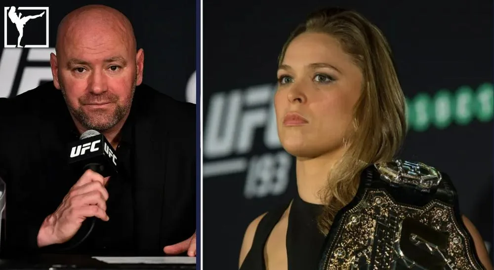 Ronda Rousey Dana White UFC Frontkick.online