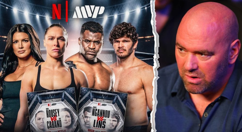 Ronda Rousey Dana White UFC MMA Netflix Francis Ngannou