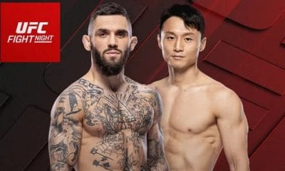 UFC Winnipeg Gavin Tucker