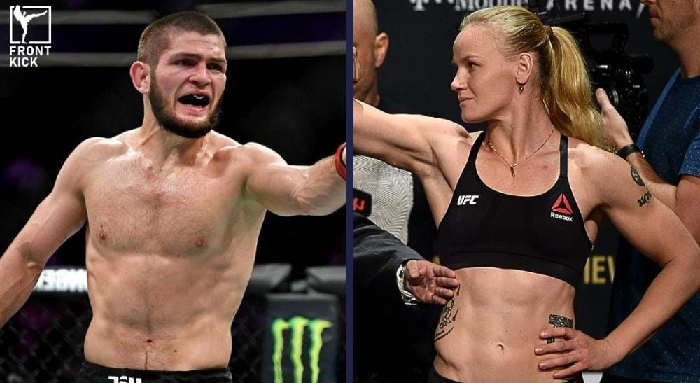 Valentina Shevchenko Khabib Nurmagomedov Frontkick.online