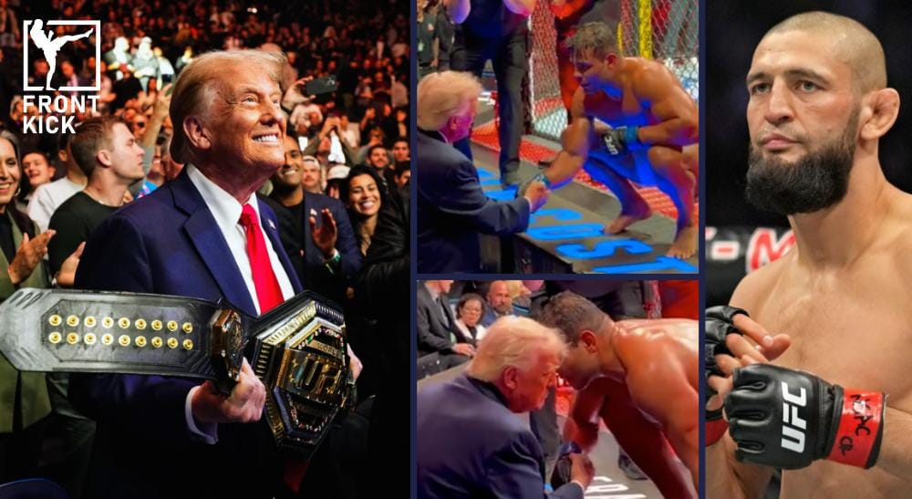 Donalt Trump Paulo Costa UFC 327 Frontkick.online