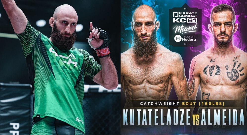 Guram Kutateladze Karate Combat 61 Miami