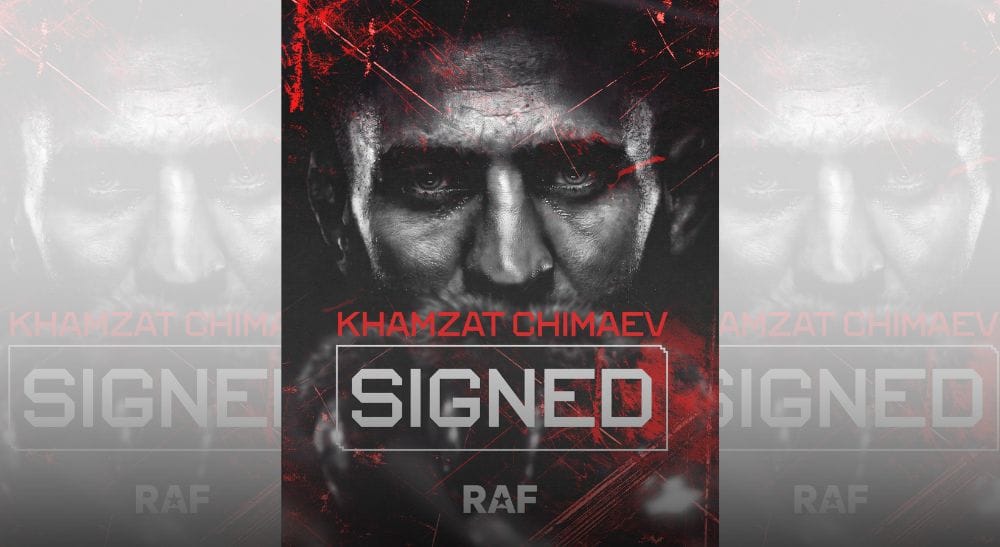 Khamzat Chimaev RAF UFC MMA