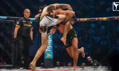 Liam Pitts takedown OKTAGON 87 Frontkick.online