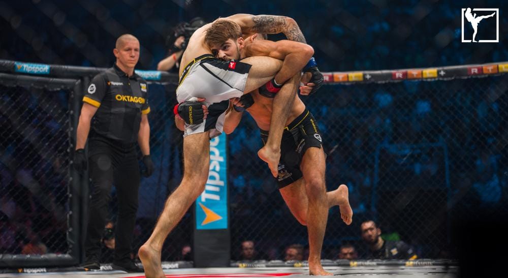 Liam Pitts takedown OKTAGON 87 Frontkick.online