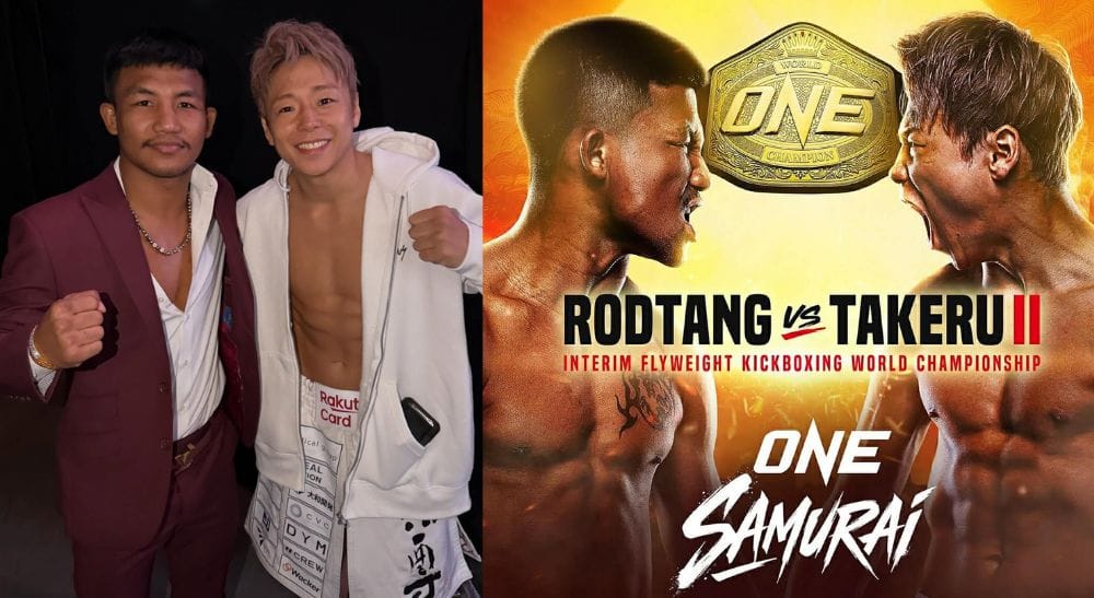 Rodtang Jitmuangnon Takeru ONE Championship