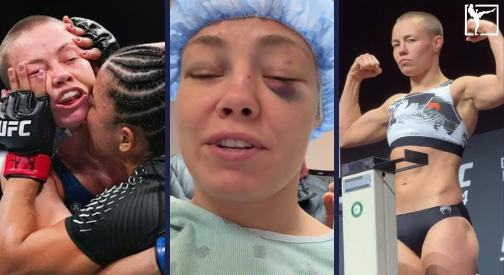 Rose Namajunas eye poke Frontkick.online