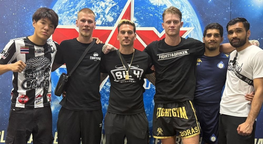 Sixten Larsson Max Muay Thai Frontkick Fightgym Borås