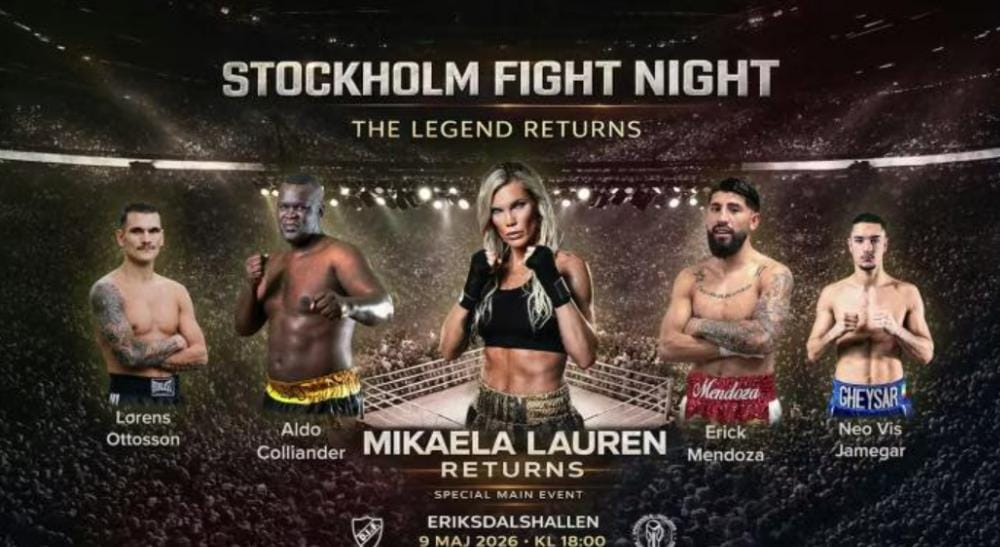 Stockholm Fight Night Frontkick.online