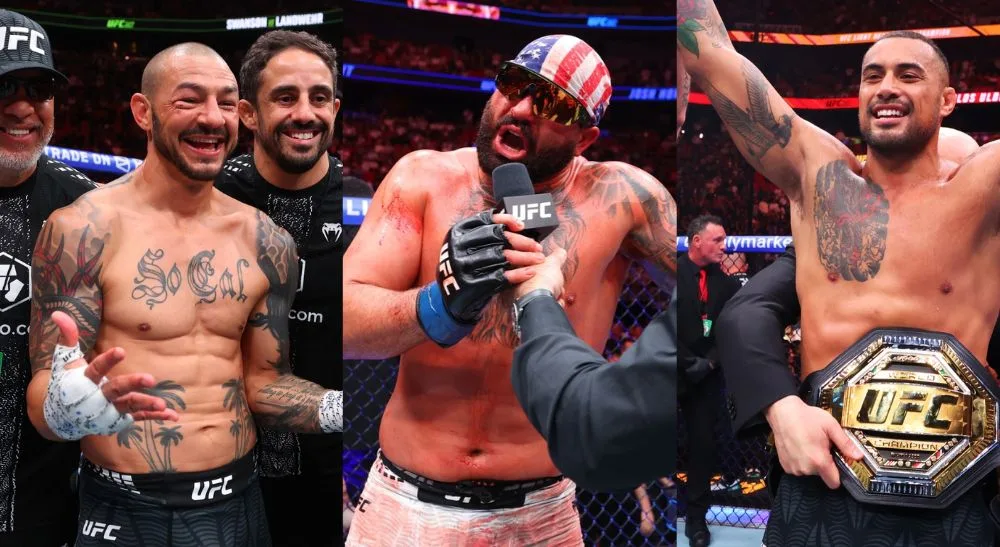UFC 327 MMA Carlos Ulberg Josh Hokin Cub Swanson