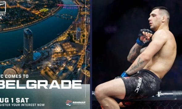 UFC Belgrade MMA Frontkick.online