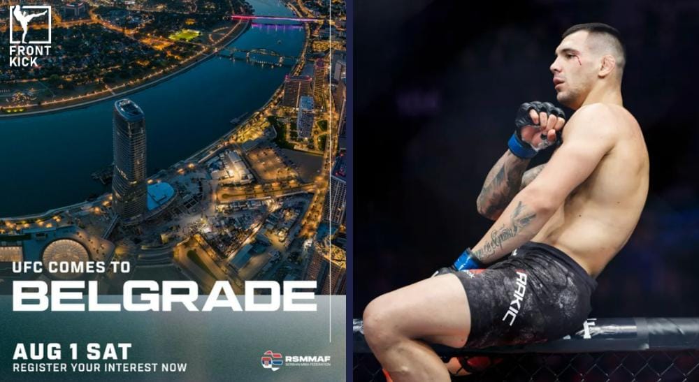 UFC Belgrade MMA Frontkick.online