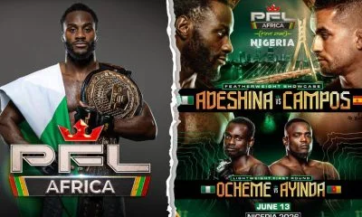 Wasi Adeshina PFL Africa MMA Frontkick