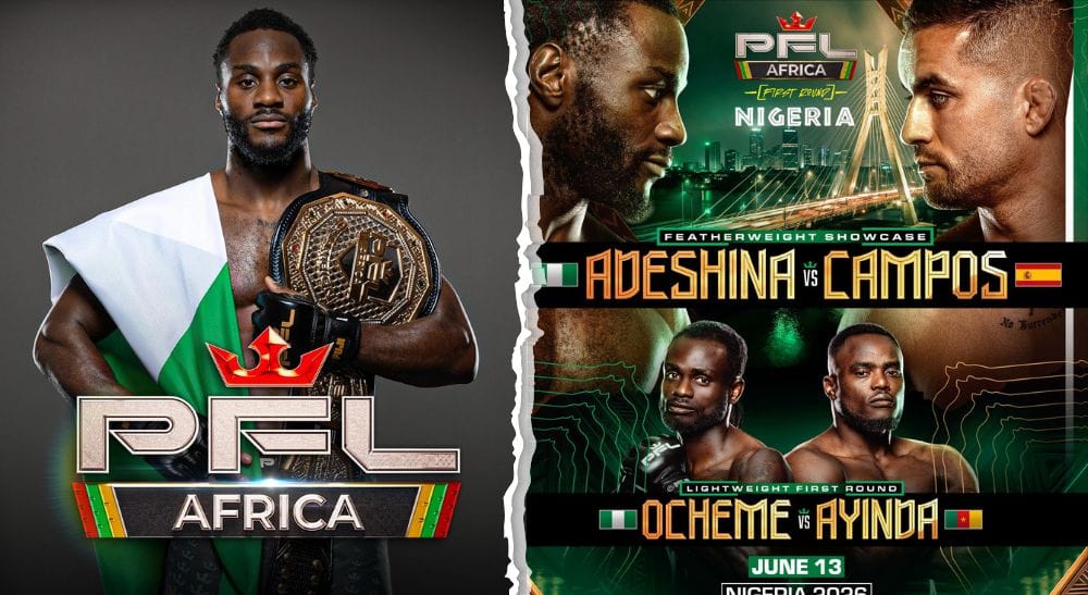 Wasi Adeshina PFL Africa MMA Frontkick