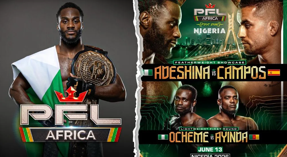 Wasi Adeshina PFL Africa MMA Frontkick