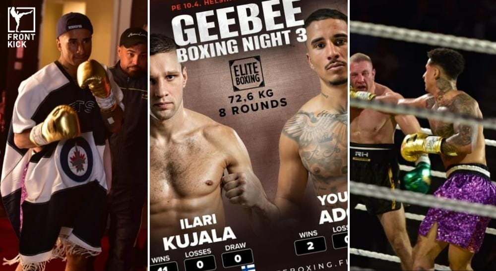 Yousef Adou boxning Frontkick.online