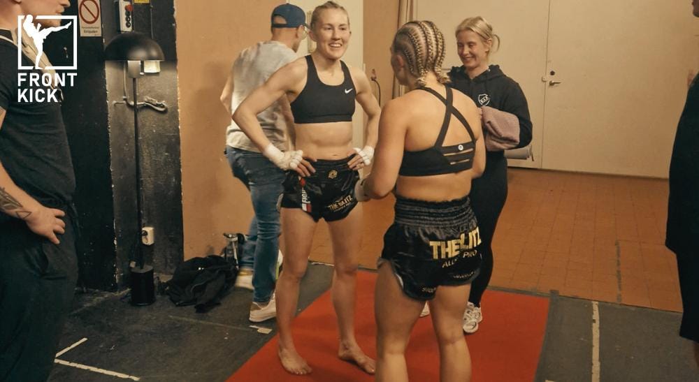 Alva Gillberg och Jessica Jerrås Frontkick.online