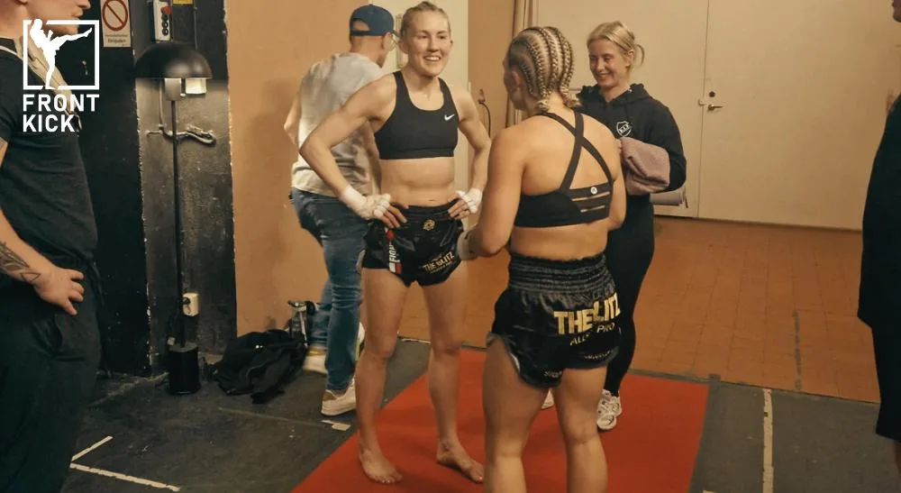 Alva Gillberg och Jessica Jerrås Frontkick.online