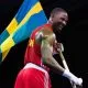 Elwin Belezika boxningslandskampen i Stockholm Frontkick.online
