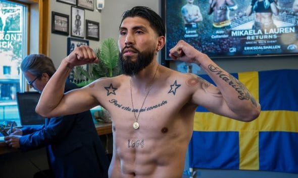 Erick Mendoza Stockholm Fight Night Frontkick.online