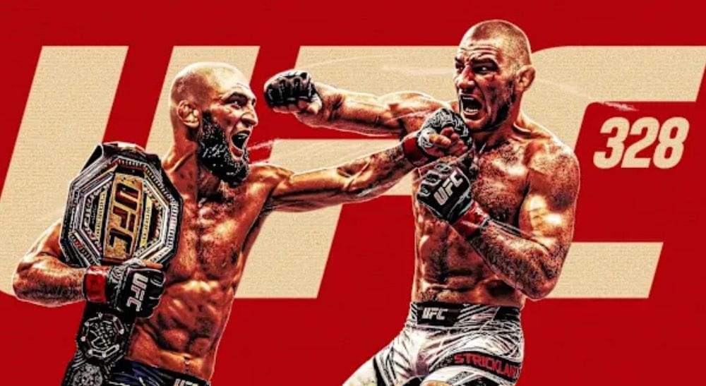 Frontkick Khamzat Chimaev Sean Strickland UFC 328 liveresultat