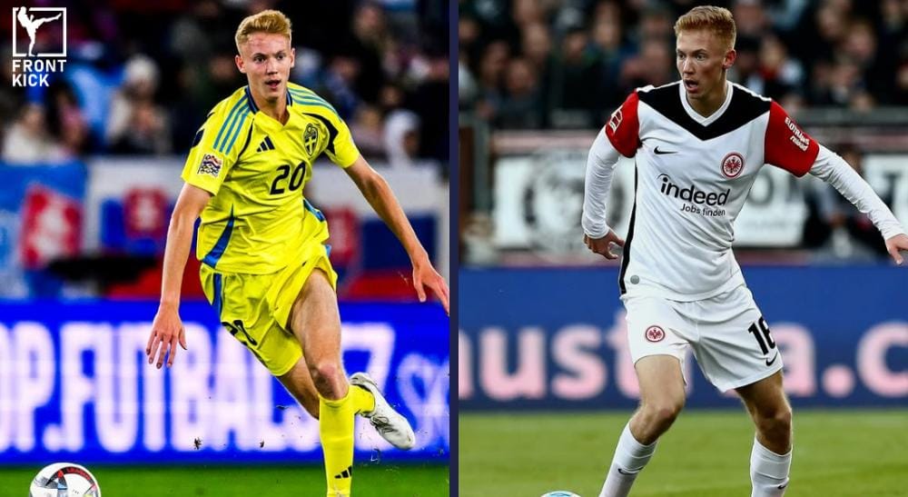 Hugo Larsson fotboll Frontkick.online