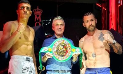Joakim Hägg Frontkick WBC muay thai