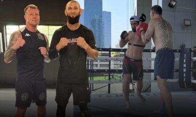 Joakim Karlsson Khamzat Chimaev UFC MMA Frontkick