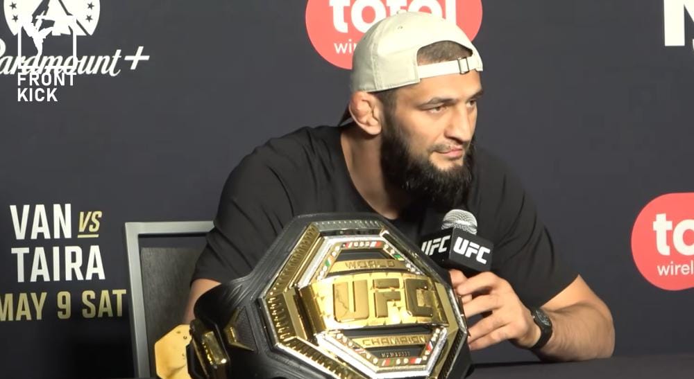 Khamzat Chimaev tungvikt Frontkick.online