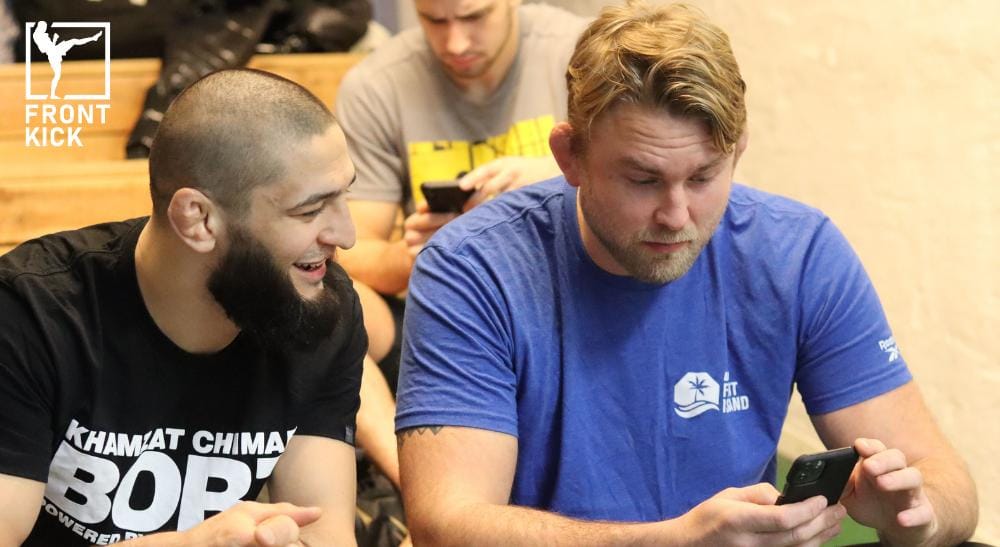 Khamzat Chimaev Alexander Gustafsson Frontkick.online